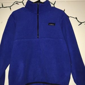 LL Bean quarter-zip